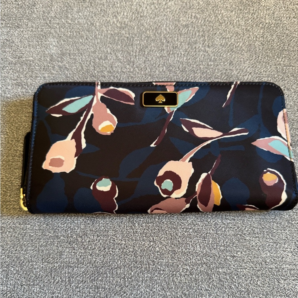 Kate Spade Dawn Paper Rose Continental Wallet
